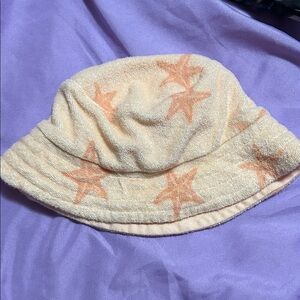 Star Patterned Kid Bucket Hat